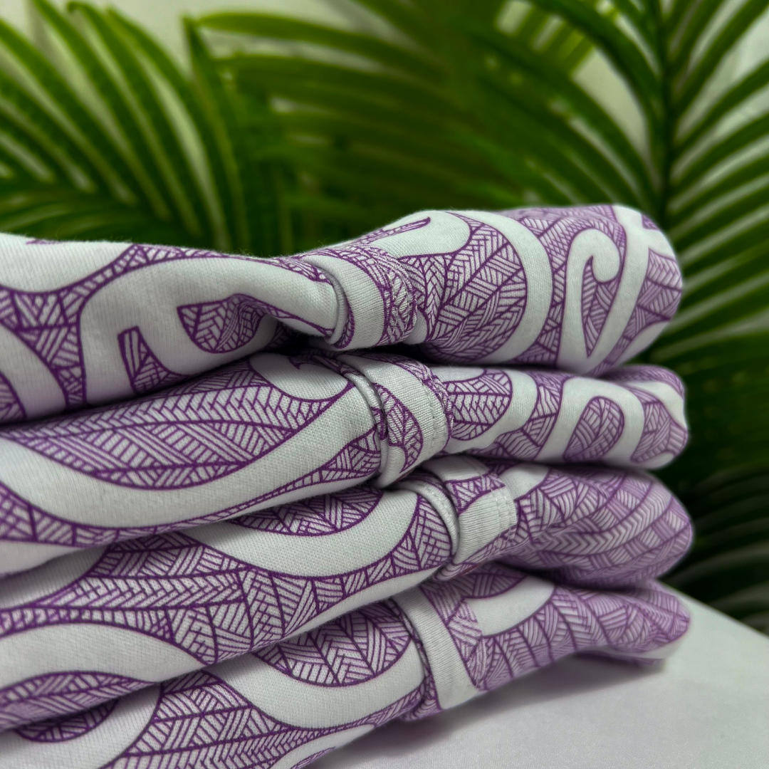 Nui (Purple) Long Sleeve Onesie