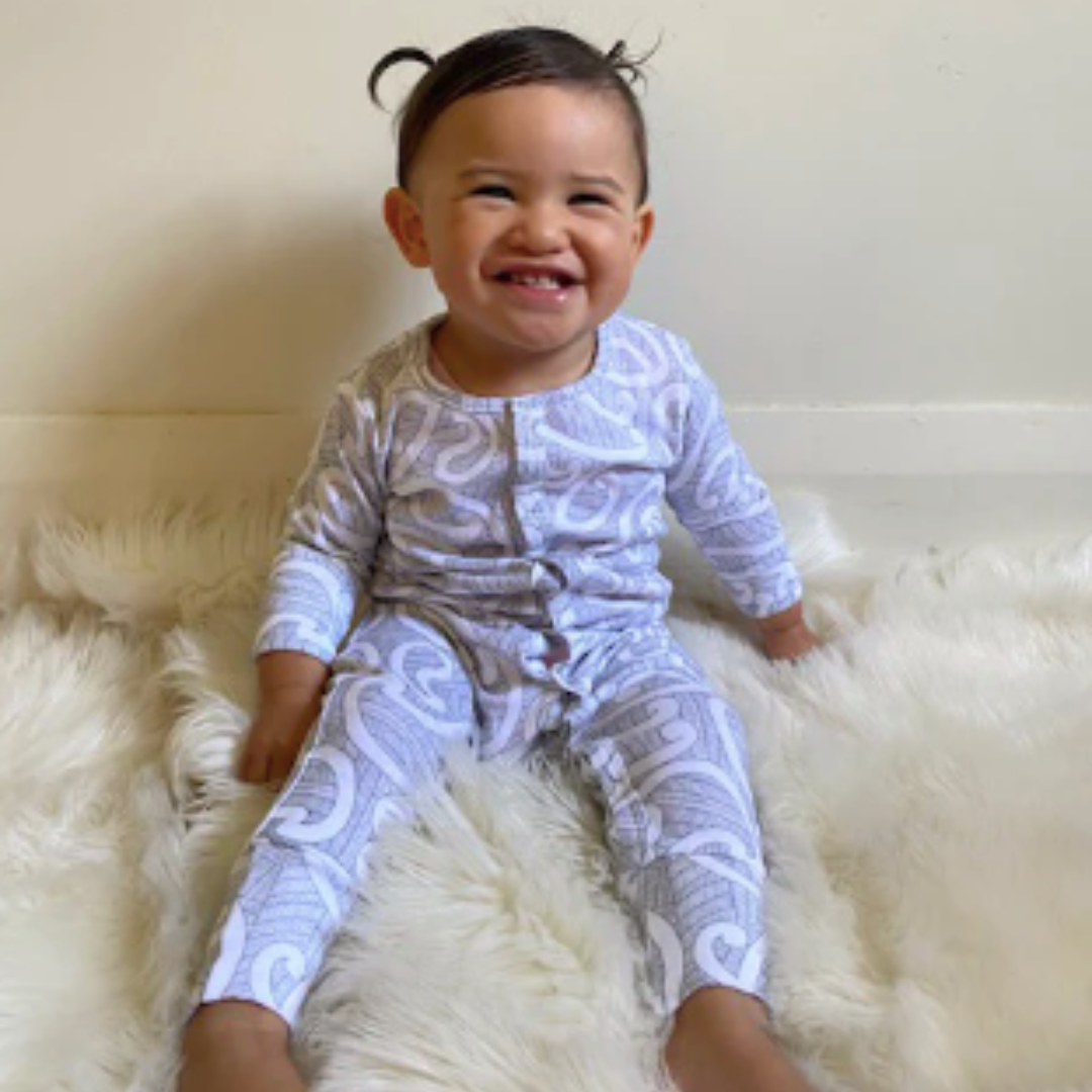 Nui (Hina/Grey) Long Sleeve Onesie