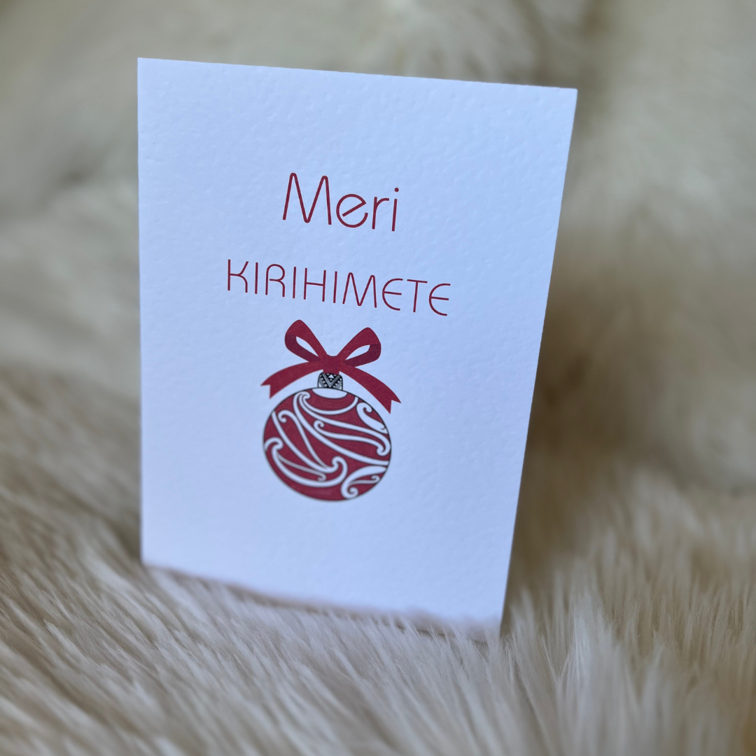 Card - Meri Kirihimete