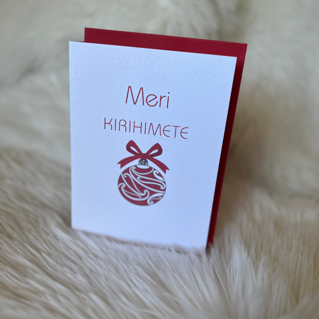 Card - Meri Kirihimete