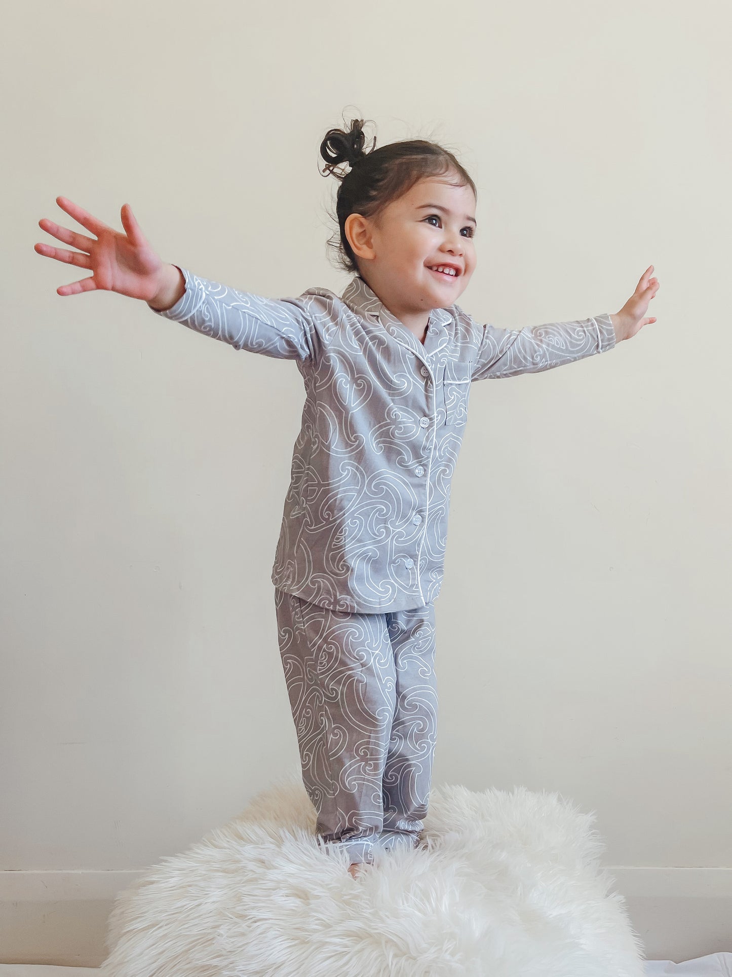 Whenua Pj Set (Kids Unisex Hina)