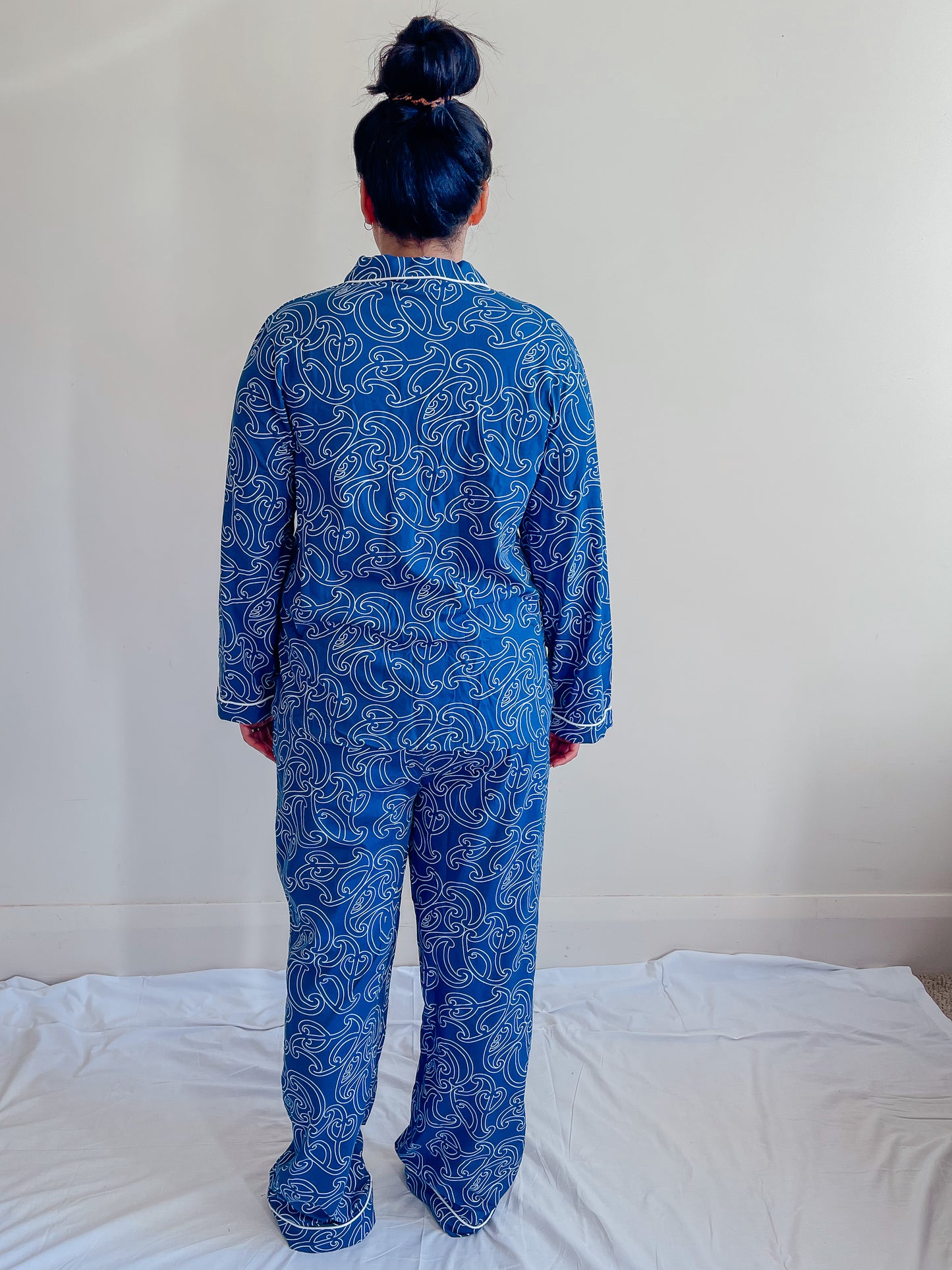 Whenua Pj Set (Adult Kikorangi)