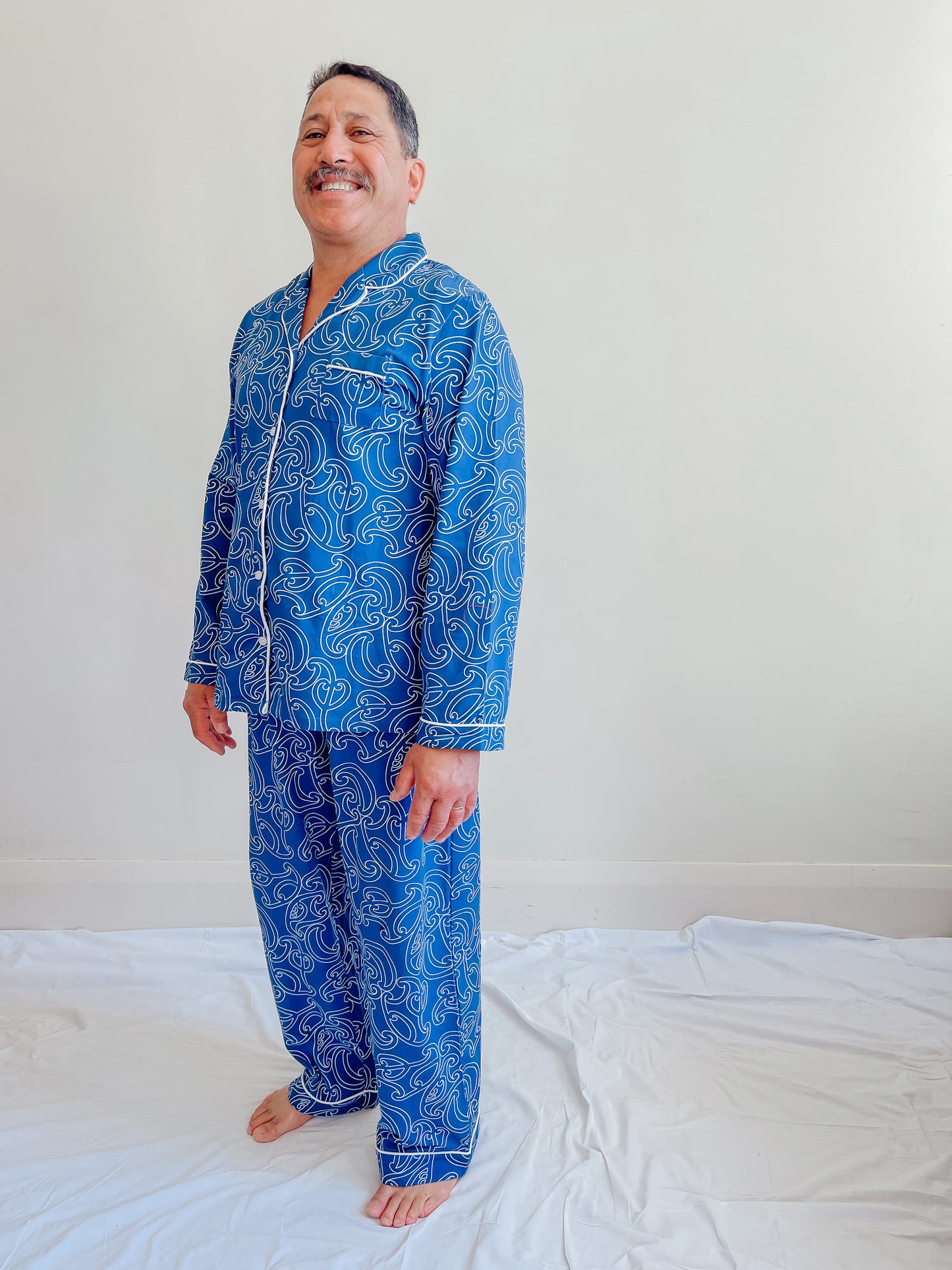 Whenua Pj Set (Adult Kikorangi)