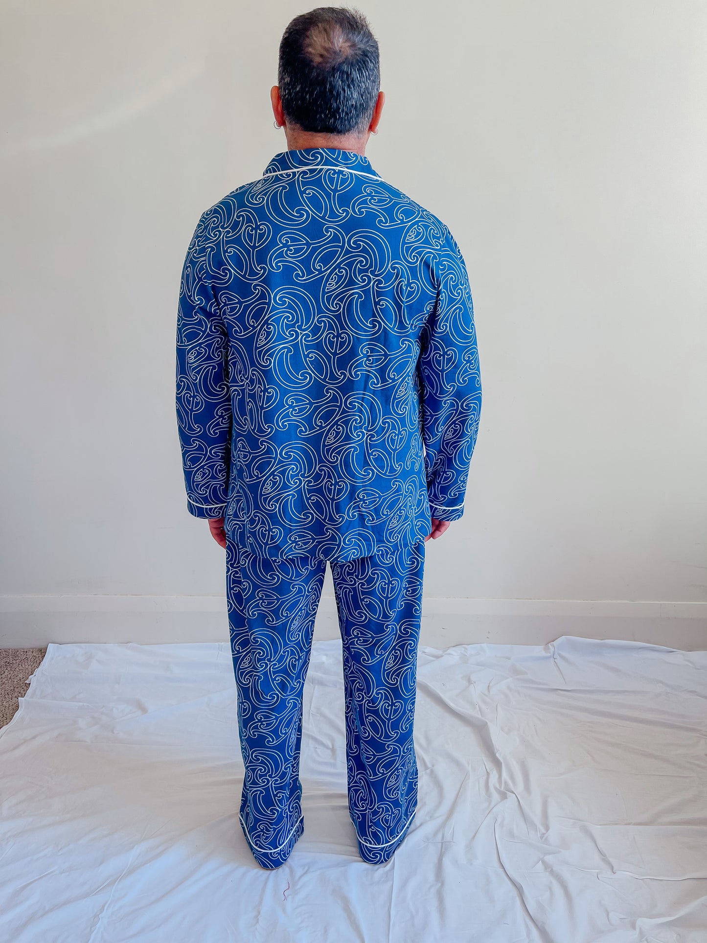 Whenua Pj Set (Adult Kikorangi)