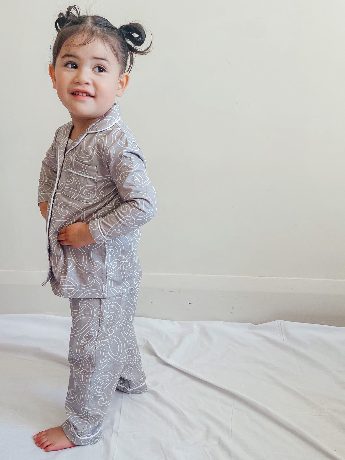 Whenua Pj Set (Kids Unisex Hina)