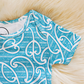 Raumati (Kikorangi/Blue) T-Shirt Onesie