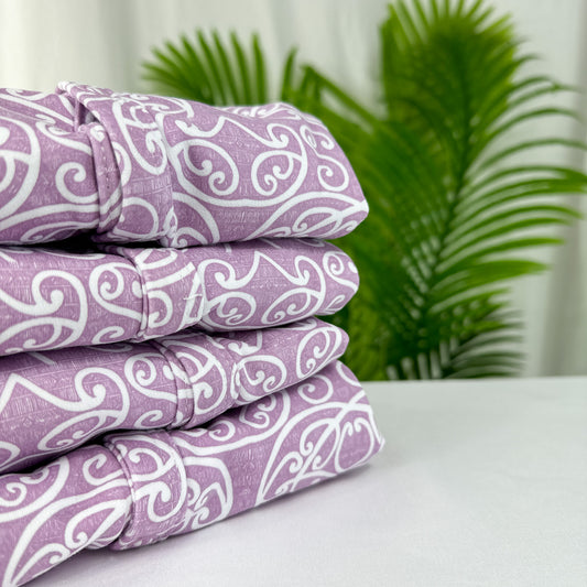 Iti (Waiporoporo/Purple) Long Sleeve Onesie
