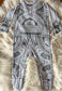 Poly (Grey) Long Sleeve Onesie