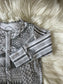 Poly (Grey) Long Sleeve Onesie
