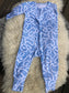 Nui (Kikorangi/Blue) Long Sleeve Onesie